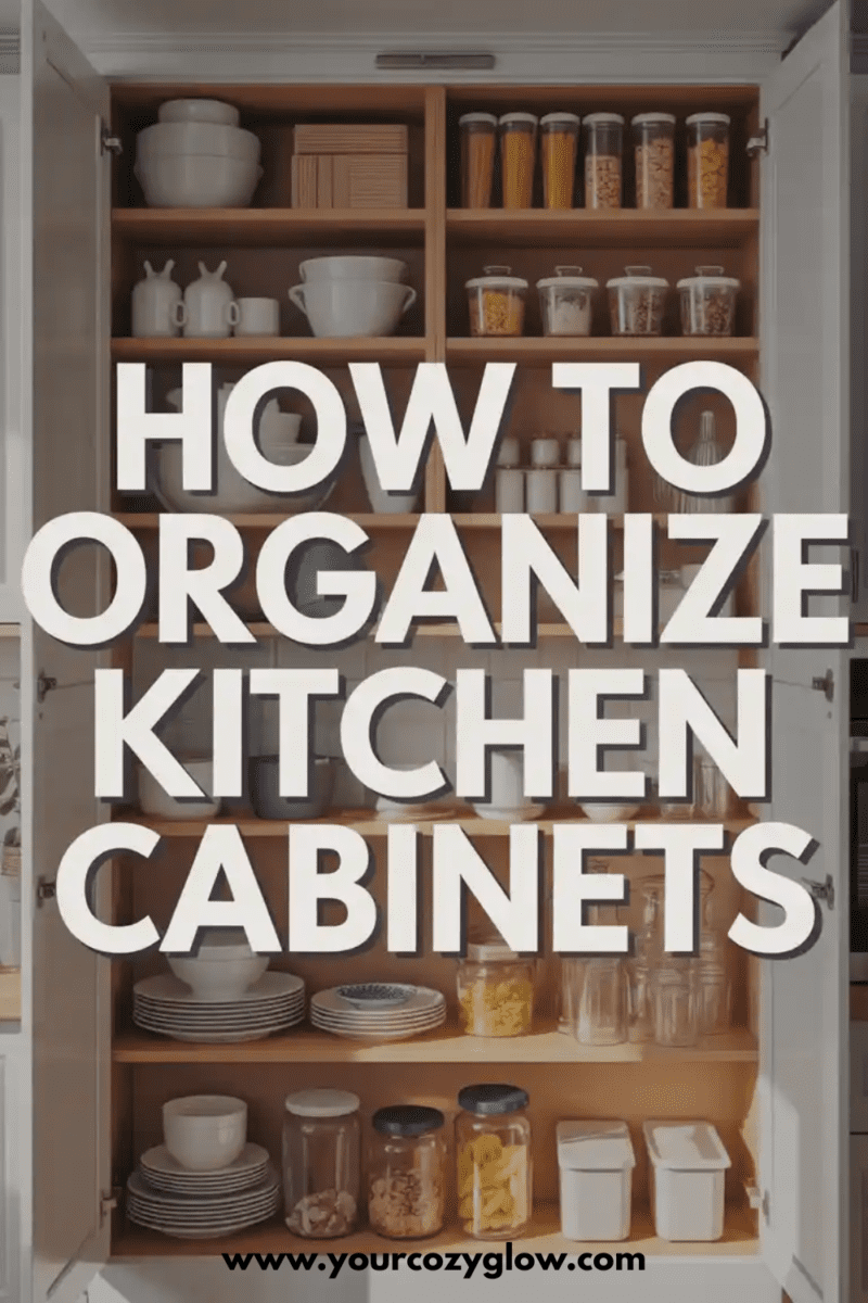How to Organize Kitchen Cabinets Like a Pro: 10 Simple Steps You Need ...
