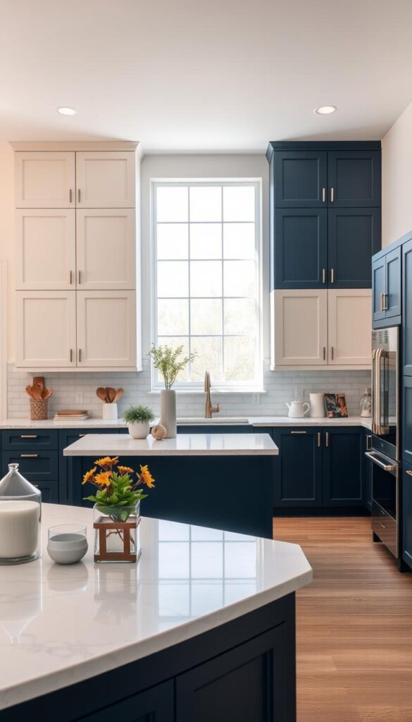 Two Tone Kitchen Cabinets