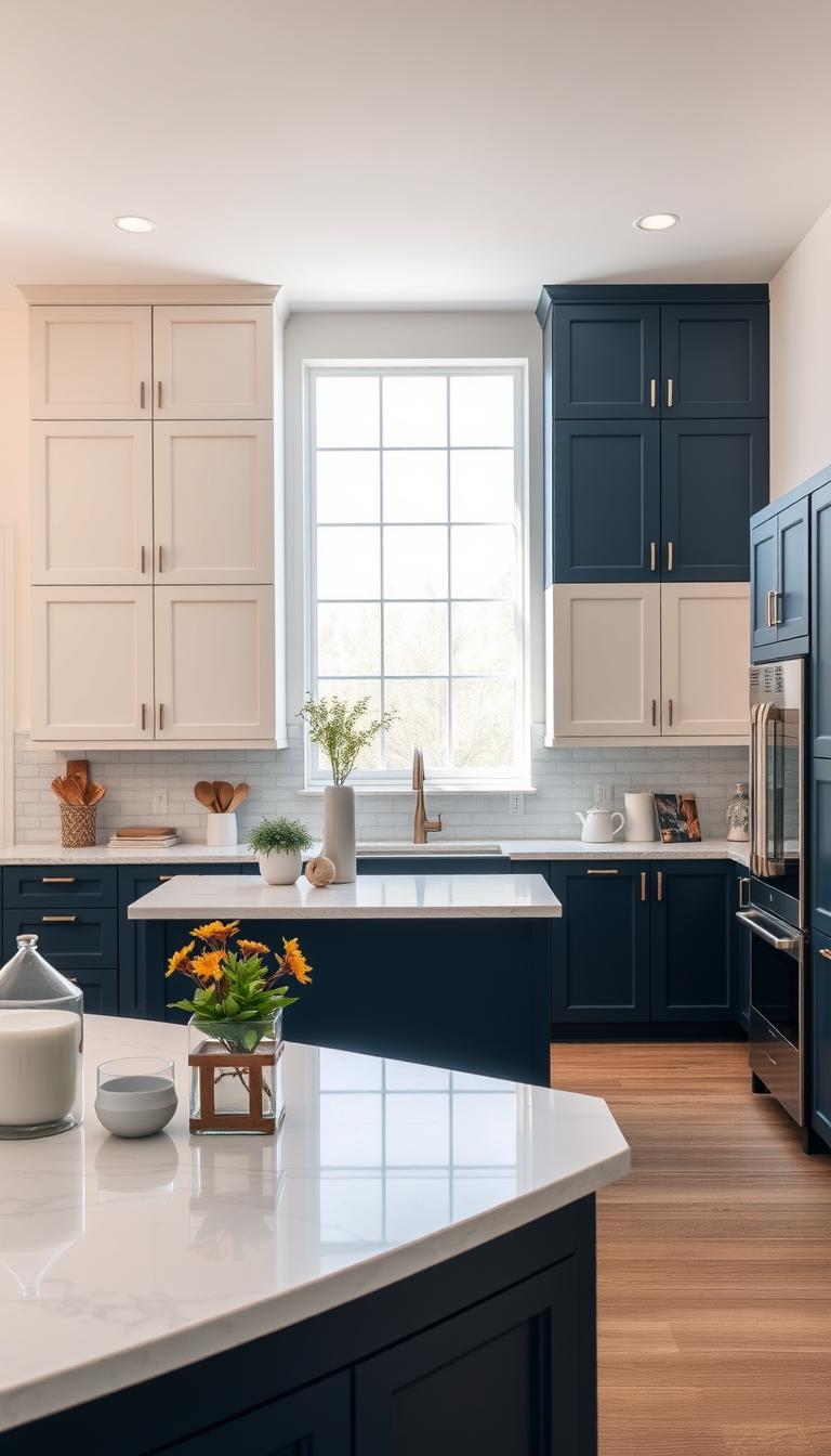Two Tone Kitchen Cabinets