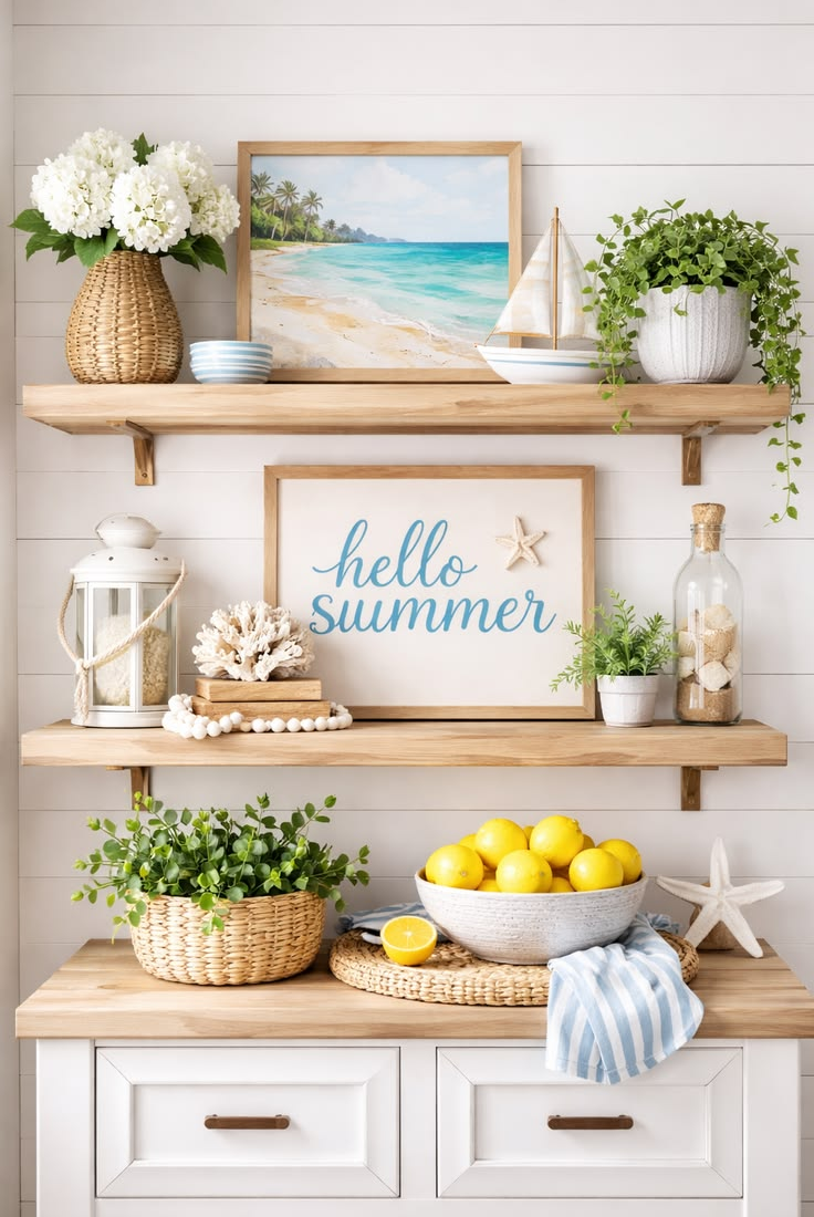 How I Give My Home a Summer Feeling Without Buying Everything New