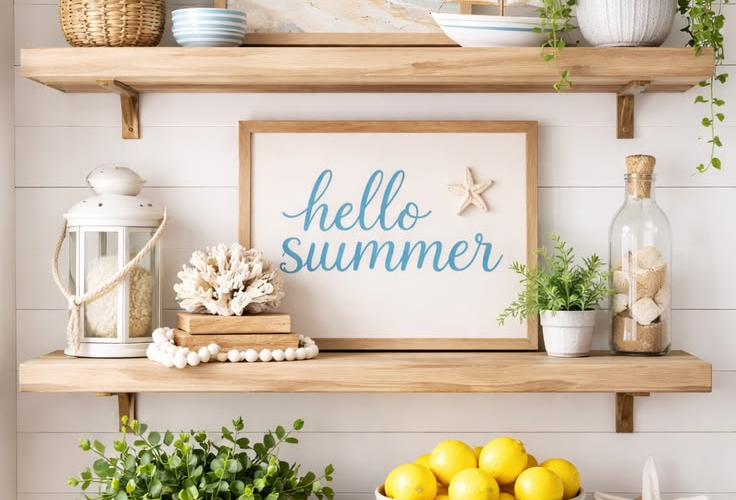 How I Give My Home a Summer Feeling Without Buying Everything New