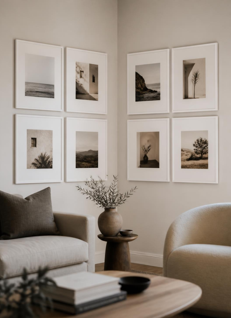My Corner Gallery Wall Guide (AKA How to Make That Awkward Nook Actually Work)
