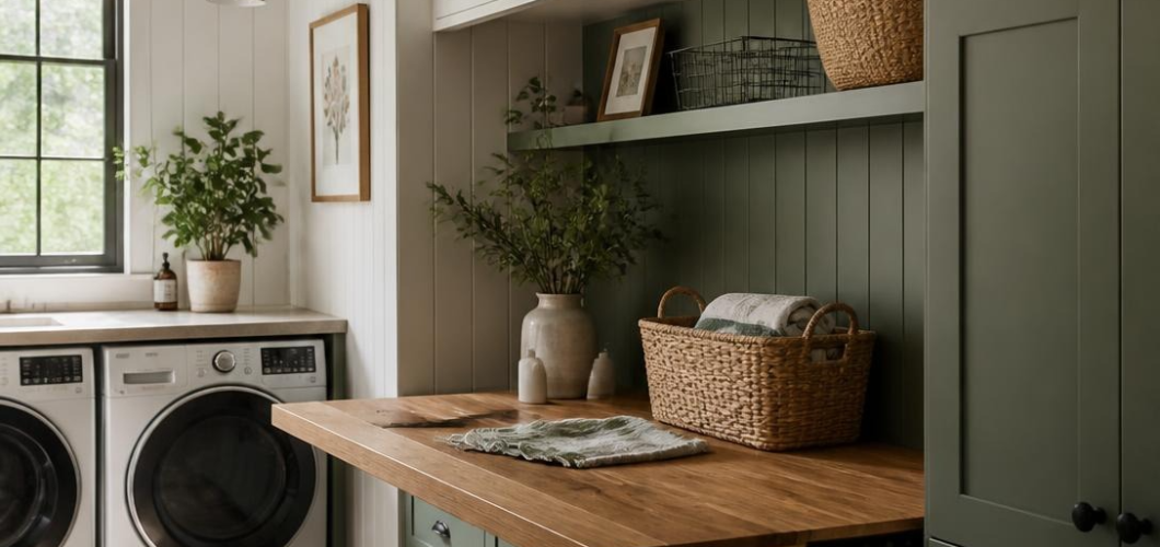 The Farmhouse Laundry Room Look That Doesn’t Try Too Hard