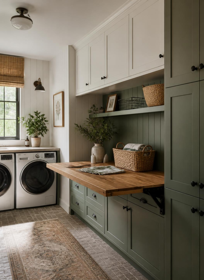The Farmhouse Laundry Room Look That Doesn’t Try Too Hard