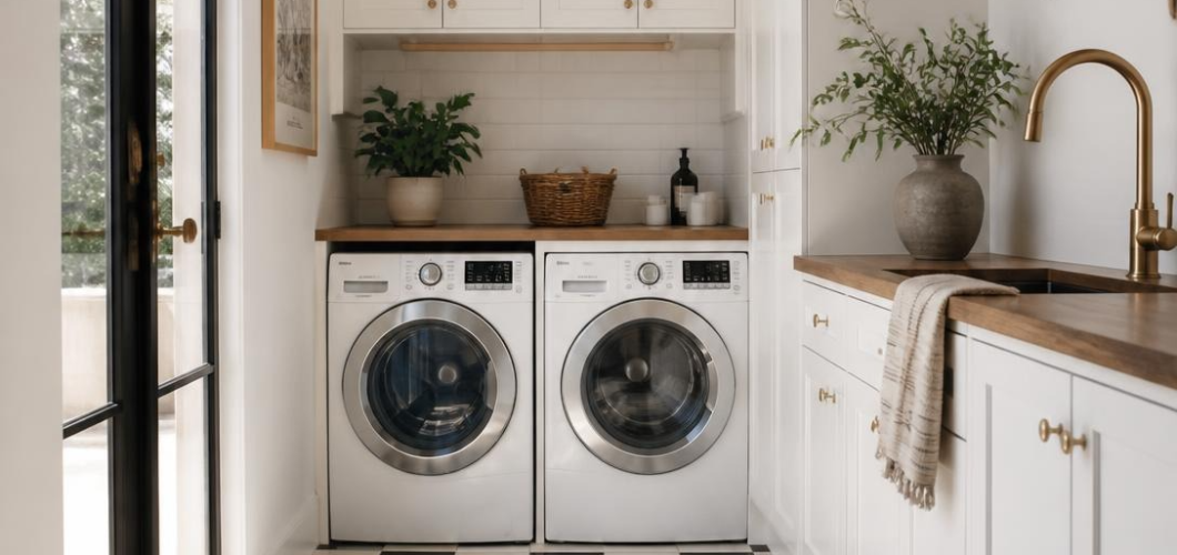 Laundry Room Flooring Ideas That Can Actually Handle a Leak
