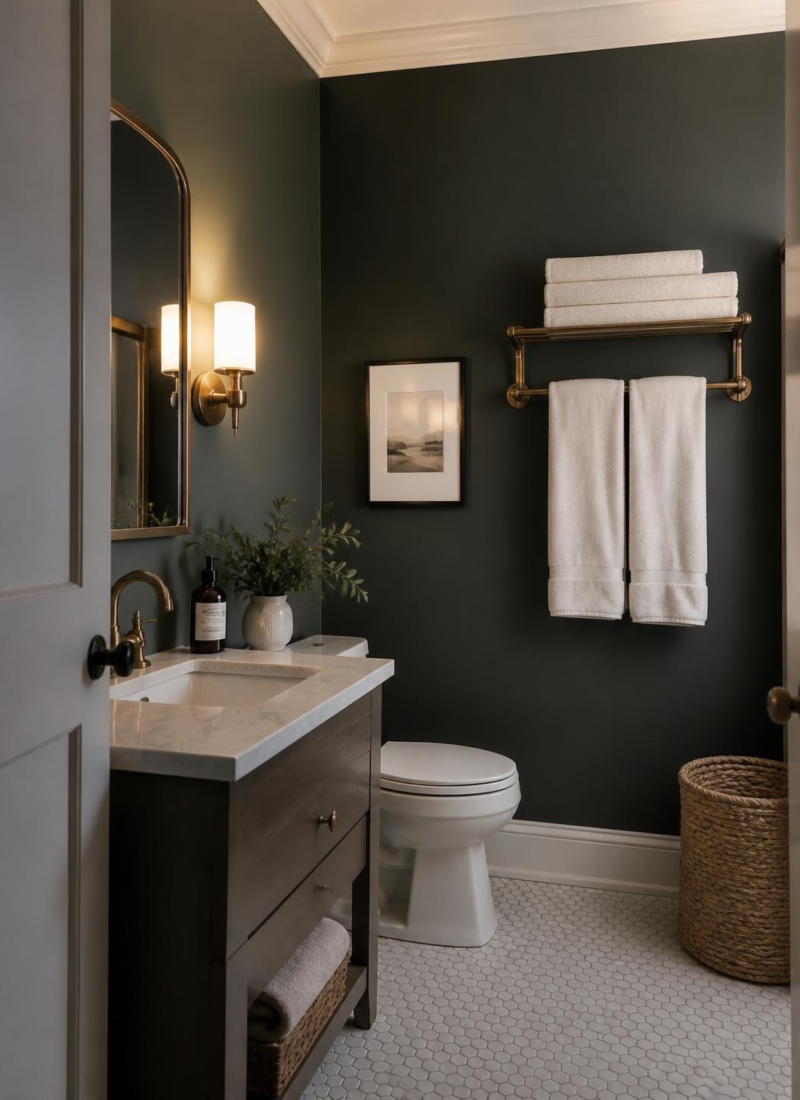 How I Turned My 4×6 Bathroom Into Something I’m Actually Proud Of