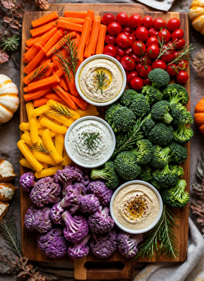 The Thanksgiving Veggie Tray That Looks Almost Too Good to Eat